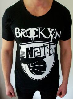 Black T Shirt LIMITED BROOKLYN NETS HAM CLOTHING KANYE WEST
