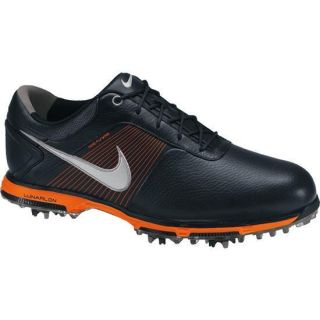 Nike Lunar Control 2012 Golf Shoes Black/Silver/Safety Orange NEW In 