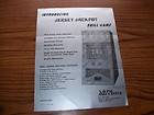 1979 JERSEY JACKPOT SLOT MACHINE ARCADE FLYER BROCHURE