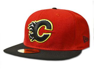   Flames Original 59Fifty 2Tone Authentic NHL Fitted Hat by New Era