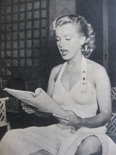 1950 newspaper article about Marilyn Monroe Norma Jean Dougherty 