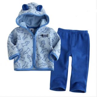   Boy Toddler Kid Baby Top Coat+Pants Set Outfit Clothes Costume 0 36M