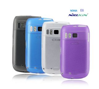 NILLKIN Soft TPU Cover Case for Nokia E6 & Free Screen Protector