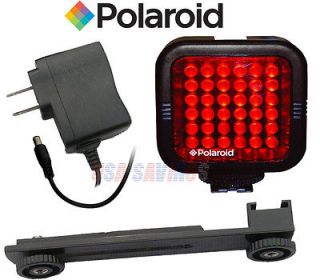 36 LED Light NIGHT VISION and Bracket POLAROID for CANON® Cameras 