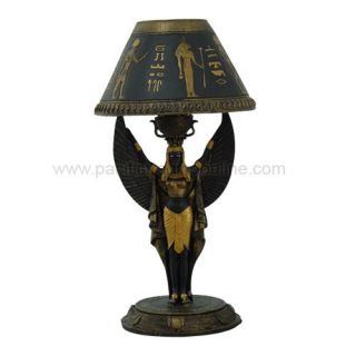 Home Decor Ancient Egyptian Isis Table Lamp 19H Exotic With 