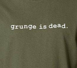 GRUNGE IS DEAD T Shirt Nirvana Kurt Cobain Sonic Youth Melvins 