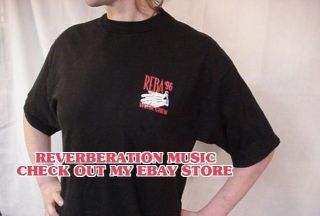 REBA McENTIRE 1996 Tour USA Black WORK CREW Extra Large T Shirt XL