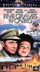 Five Graves to Cairo VHS, 1997