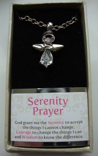 Serenity Prayer Necklace in Fashion Jewelry