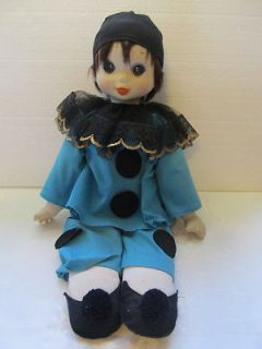 VINTAGE FAMOSA DOLL DRESSED AS CLOWN MADE IN SPAIN