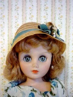 1950S AMERICAN CHARACTER FASHION DOLL WITH EARRINGS, 20 RARE 