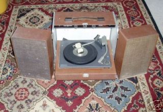 Vintage General Electric Record Player ** TRIMLINE 400