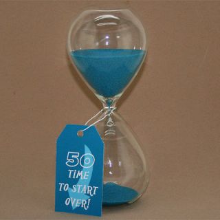 50th Birthday Hourglass   Funny 50th Birthday Gift