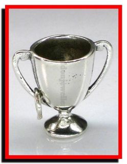 Trophy cup sterling silver charm .925 x 1 winners trophies charms 