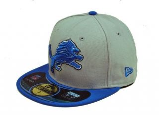 NEW ERA 59FIFTY FITTED NFL CAP DETROID LIONS ON FIELD SIDELINE HAT 