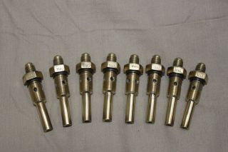 Hilborn 16AS Fuel Injection Nozzles 1/2 20 Thread Set of 8 like 