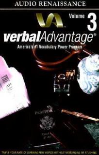 Verbal Advantage Vol. 3 Become a Better Speaker, a Better Writer, a 