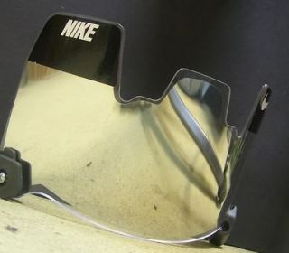 Silver Mirror Insert Fit Nike Football Visor Eyeshield