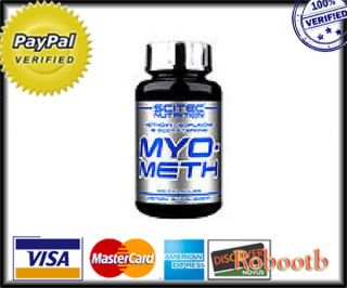 Scitec Nutrition 50 Caps Myo Meth Non Hormonal Anabolic no Steroid 