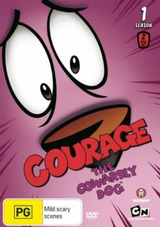 BRAND NEW   COURAGE THE COWARDLY DOG : SEASON 1 (DVD, 2007, 2 DISC