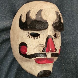 Very Good Quality Old Guatemalan Patron Dance Mask