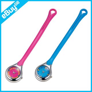 NURSES SILICONE FOB WATCH   HANGING TIE ON WATCH   MEDICAL TRAVEL 