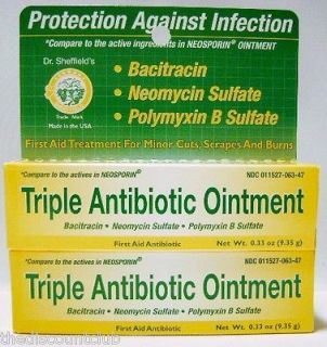 triple antibiotic ointment in Ointments, Creams & Oils