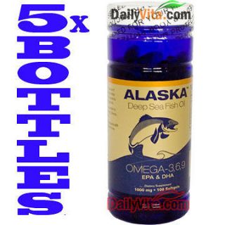 Deep Sea Omega 3 6 9 Fish Oil/EPA/DHA/Fl​axseed Oil