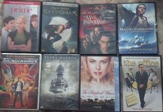PG DVDs   The Office, Thunderbirds, Cat Woman, Man in The Iron 
