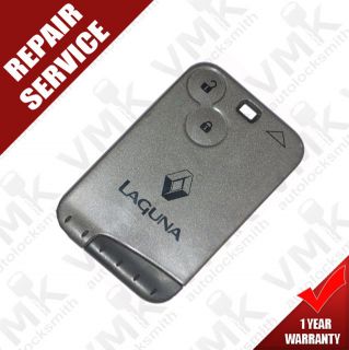   Fix Service for Faulty Renault Laguna Espace Remote Key Card Keycard
