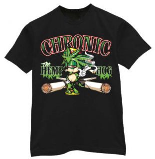 Chronic the Hemphog funny weed pot 420 marijuana stoner gamer tee 