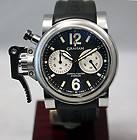   Oversized 43mm Chronograph Stainless Steel RARE mens watch