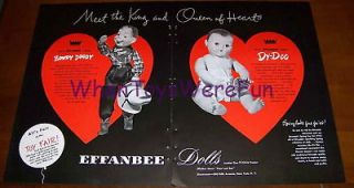 1949 Effanbee Howdy Doody, Dy Dee Doll Trade Ad