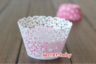 CH001 Packaging Art Circumference Side Pearl Paper White Cup Cake 