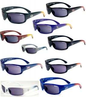 NFL Licensed Block Sunglasses   Limited Quantities   Pouch Incl 