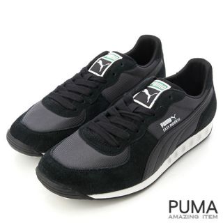 BN PUMA Easy Rider III NM Black Sneaker Shoes #P38