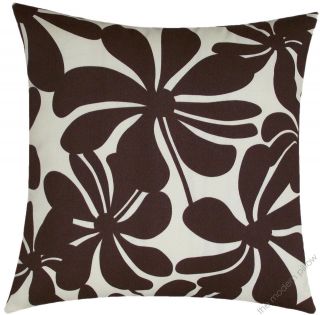 18 CHOCOLATE TWIST decorative indoor / outdoor throw pillow cover