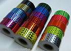 Prism Hoop Tape, 1 x 25 feet, Choose Any Color, Holographic 