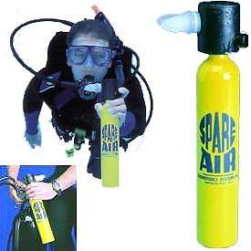 Spare Air 3.0 Cu. Ft. Yellow With BONUS Holster AND Safety Leash