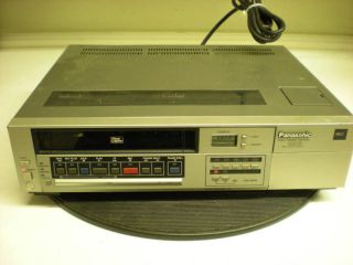 Panasonic Video Cassette Recorder Model AG 6010S