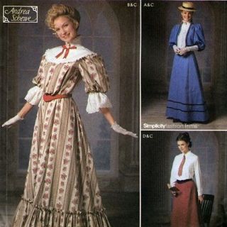   PATTERN 9723 RARE OOP GIBSON GIRL MY FAIR LADY STAGE COSTUMES 6 12