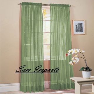 sheer curtain panel in Curtains, Drapes & Valances