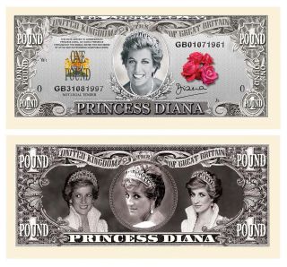 Princess Diana *NEW* British 2012 SILVER £1 Pound  15th Memorial 