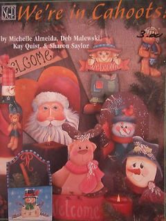 Tole Painting Book Fall Halloween Christmas Were in Cahoots