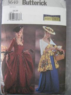 MARY POPPINS / MY FAIR LADY STAGE COSTUME PATTERN 3640