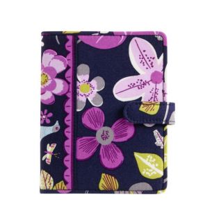 Vera Bradley Passport Cover in the Floral Nightingale Pattern 