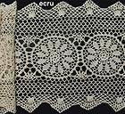 Crochet Lace Placemat Table Runner 14x20,14x36, 14x54, 14x72 Beige 