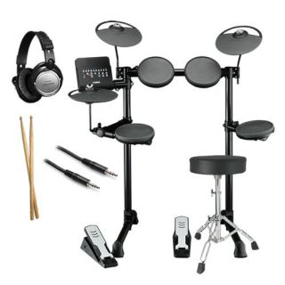 Yamaha DTX400K Electronic Drum Set / Kit DRUM ESSENTIALS BUNDLE