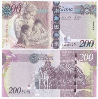 Coins & Paper Money  Paper Money World  Africa  Botswana