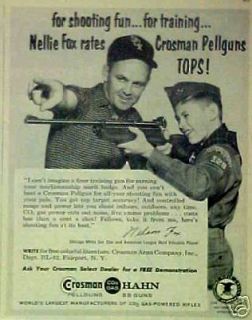 1960 Nellie Fox White Sox Baseball Crosman BB Gun Boy Scouts Sports 